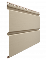 Docke PREMIUM Сайдинг Брус D6S (Крем-брюле)