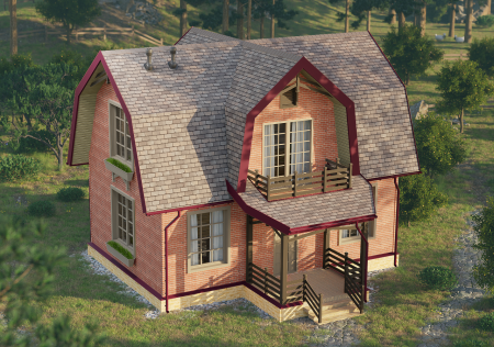 Docke PREMIUM BERG Угол (Рубиновый)